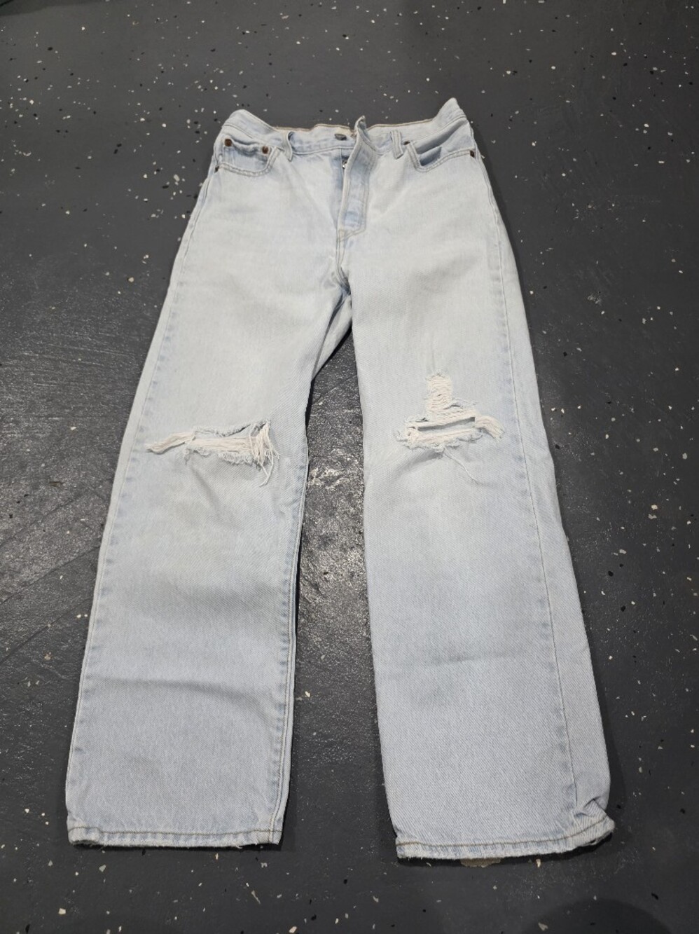 Levi Rib Cage Straight Ankle Jean